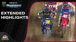 Supercross 2024 EXTENDED HIGHLIGHTS: Round 10 in Indianapolis | 3/16/24 | Motorsports on NBC