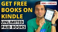5 WAYS TO GET FREE BOOKS ON KINDLE | Best Sites To Download Unlimited Paid Books | Ronak Shah