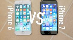 iPhone 6 and iPhone 7 Comparison