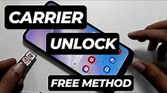 Free Carrier Unlock Phone Use Any SIM Card in Your Phone