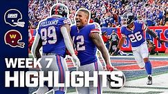 New York Giants Highlights vs. Washington Commanders | 2023 Regular Season Week 7