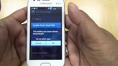 How to use Smart Dual SIM feature on Samsung Smartphones full HD