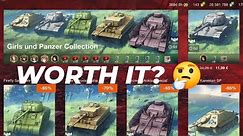 WOTB | Girls & Panzer Collection Bundle | Worth it? Fast review | WOTBLITZ |