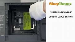 Mitsubishi TV Repair 915P020010 Lamp Replacement Guide for DLP DIY TV Repair