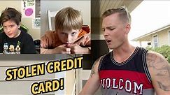 STOLEN CREDIT CARD! | Kid Temper Tantrum (From Oh Shiitake Mushroom) Teaches Cousin - SKIT