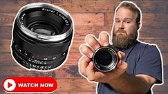 Carl Zeiss 50mm f/1.4 Planar Master Lens Crafting
