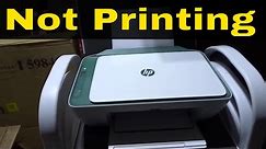 HP Deskjet Printer Not Printing-How To Fix It Easily-Step By Step Tutorial