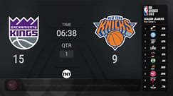 NBA TNT Doubleheader Live Scoreboard