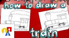 How To Draw A Train