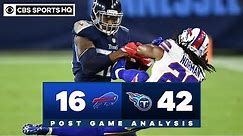 Bills vs Titans: Tennessee dismantles Buffalo | NFL Post Game Analysis | CBS Sports HQ