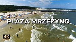 Plaża Mrzeżyno z drona | Lato | LECE W MIASTO™ [4k]