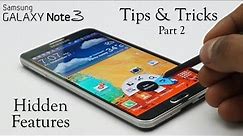 Galaxy Note 3 Software Explained! - Tips & Tricks, Hidden Features & more... Part 2/2