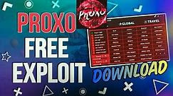 HOW TO DOWNLOAD { PROXO } THE ROBLOX EXPLOIT | FREE