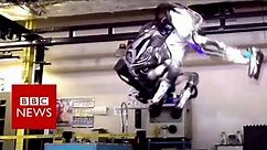 The humanoid robot that can do a backflip - BBC News