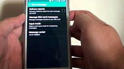 Samsung Galaxy S5: How to View and Manage SIM Card Messages