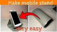 how to make mobile stand for home | make mobile stand for home made | mobile wala stand kaisay banay