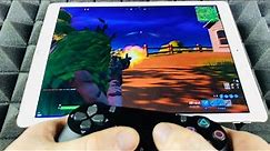 Play Fortnite on iPad with PS4 Controller | Use PS4 controller to Play Fortnite on iPad