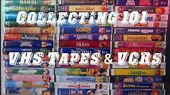 Collecting 101: VHS Tapes & VCRs! History, Popularity, Value and Hot Trends! Episode 2