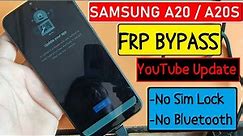 Samsung A20 [A205F] FRP BYPASS YouTube Update // All Samsung Frp Bypass New Trick | Without PC 2021