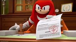 Mayor Knuckles - All Knuckles Scenes - Sonic Boom