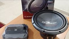 Unboxing and review of Pioneer Champion Pro TS-W3003D4 subwoofer.Heavy built quality made in Vietnam