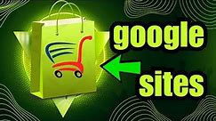 How To Create A FREE Online Store with Google Sites