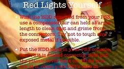 PS3 Red Flashing Lights Repair Tips