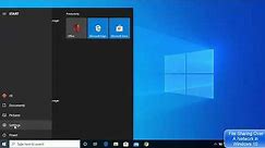 How to set up Network File Sharing on Windows 10 | Enable Network Discovery and Configure Sharing