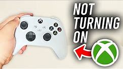 How To Fix Xbox Series S/X Controller Not Turning On - Full Guide