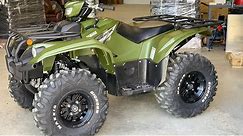 Yamaha Kodiak 700 EPS with 26" Maxxis Bighorn O.G. Tires Walk Around