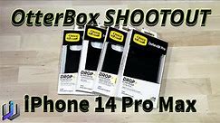 OtterBox Shootout - Symmetry VS Defender VS Commuter VS DefenderXT - iPhone 14 Pro Max