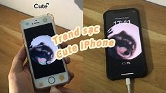Hướng Dẫn làm Màn Hình Sạc cute Trên iphone | màn hình sạc racoon🌟
