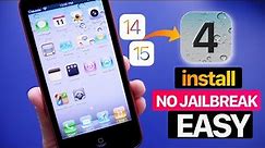 Install OLD iOS on Any iPhone | EASY NO JAILBREAK or Computer Required!