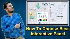 How To Choose Best Interactive | Interactive Panel price in India | Golive Technologies