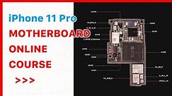 iPhone 11 Pro Motherboard Chips Distribution | REWA Academy