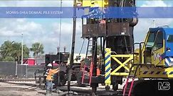 Morris-Shea DeWaal Drilled Displacement Pile Installation