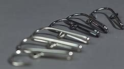 Fish Hook Hat Clip Black and Silver