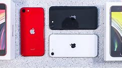 iPhone SE 2020: Unboxing EVERY Color (Red, Black & White)