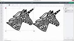 FREE Layered Unicorn SVG 😍