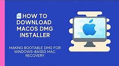How to convert macOS to DMG [for making bootable USB ]