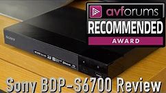 Sony BDP-S6700 Blu-ray Player Review