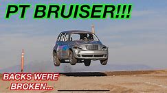 WORLD RECORD PT Cruiser Jump!! 10 PT Cruiser Take on The Nitro RallyX Course & Absolutely CRUSH IT!