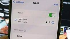 How to see WiFi password iPhone #password #លេខកូដវ៉ាយហ្វាយ #លេខកូដសម្ងាត់ #iphone #tips #tricks