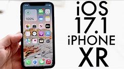 iOS 17.1 On iPhone XR! (Review)