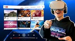 WATCH YOUTUBE IN VIRTUAL REALITY! | YouTube VR App (Oculus Go Experience)