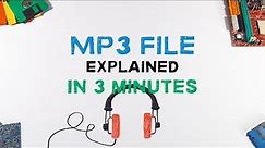 How MP3 File Works | MP3 Compression Explained In 3 Minutes