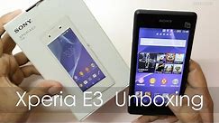 Sony Xperia E3 Budget Android Phone Unboxing & Overview