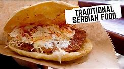 Serbian Burger King of BELGRADE, Serbia | BEST traditional SERBIAN FOOD at OLD SCHOOL restaurants