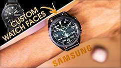 Galaxy Watch 3 - How to get Custom Watch Faces [ROLEX BREITLING & MORE]