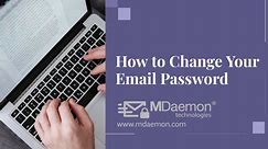 How to Change Your Email Password in MDaemon Webmail